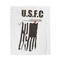USFC-CORP Fifth Casualty Velveteen Plush Blanket - Patriotic Military Throw