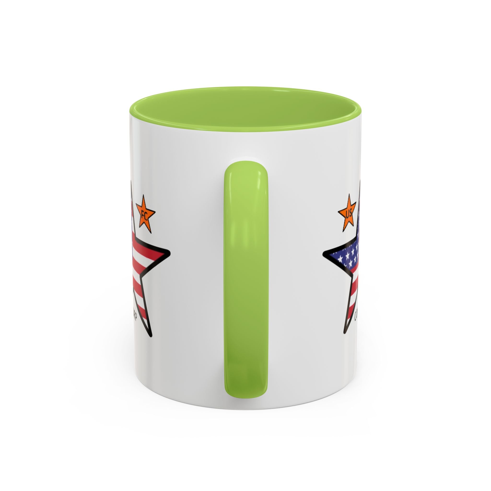 USFC-CORP LOGO Accent coffee mug | patriotic 11/15oz accent mug