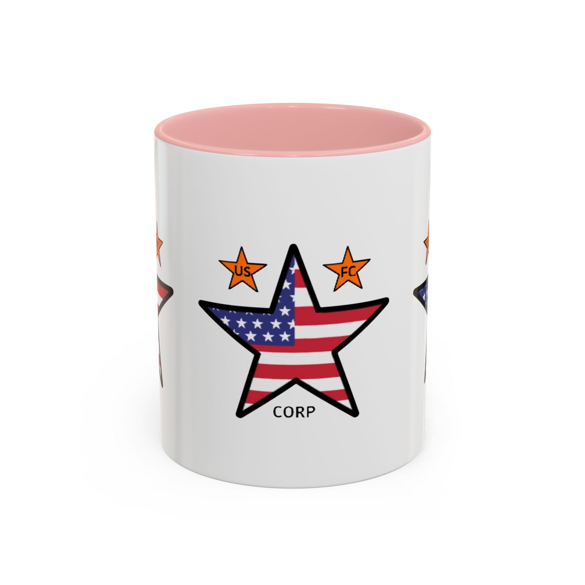 USFC-CORP LOGO Accent coffee mug | patriotic 11/15oz accent mug