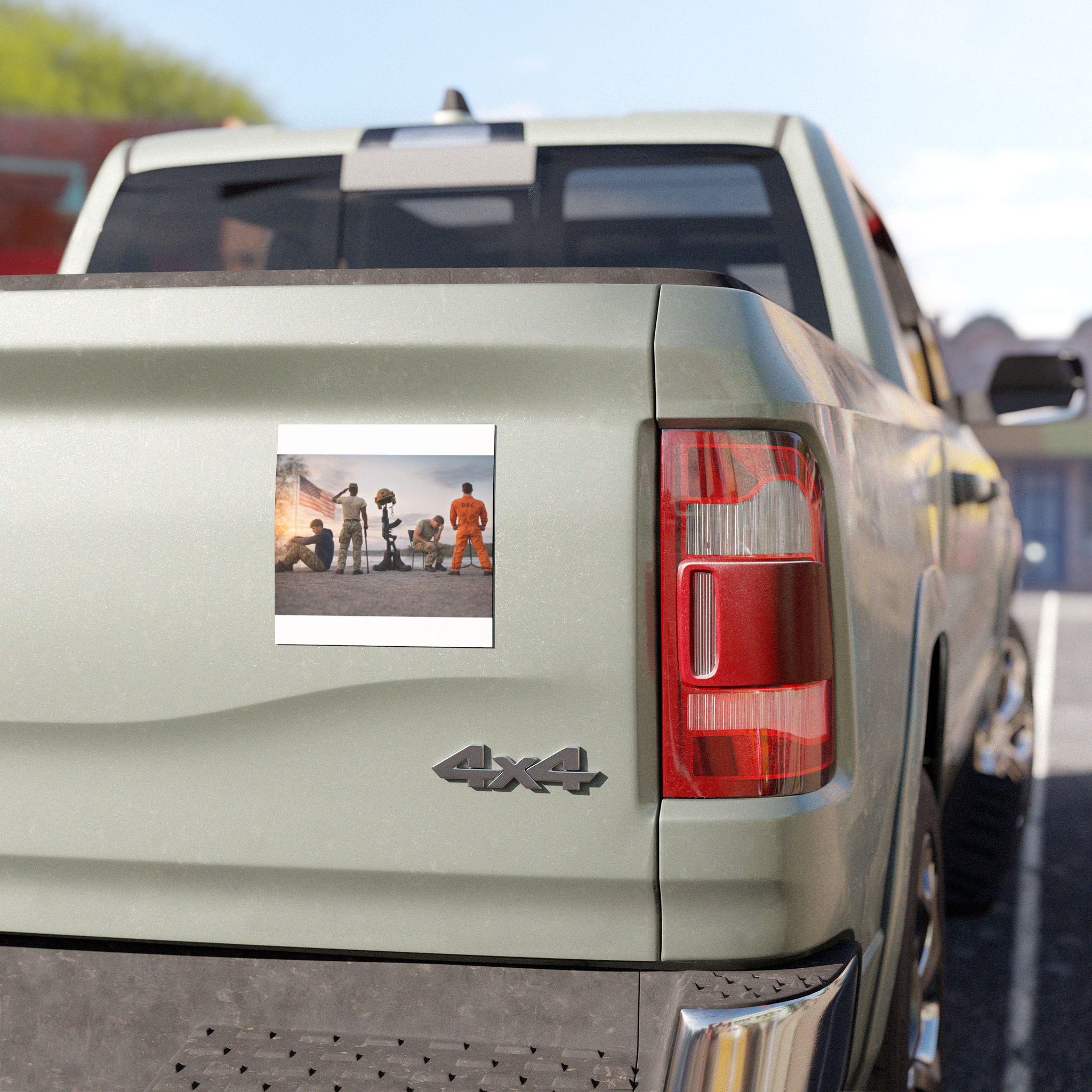USFC-CORP FIFTH CASUALTY  Car Magnet – Military Tribute Vehicle Sticker