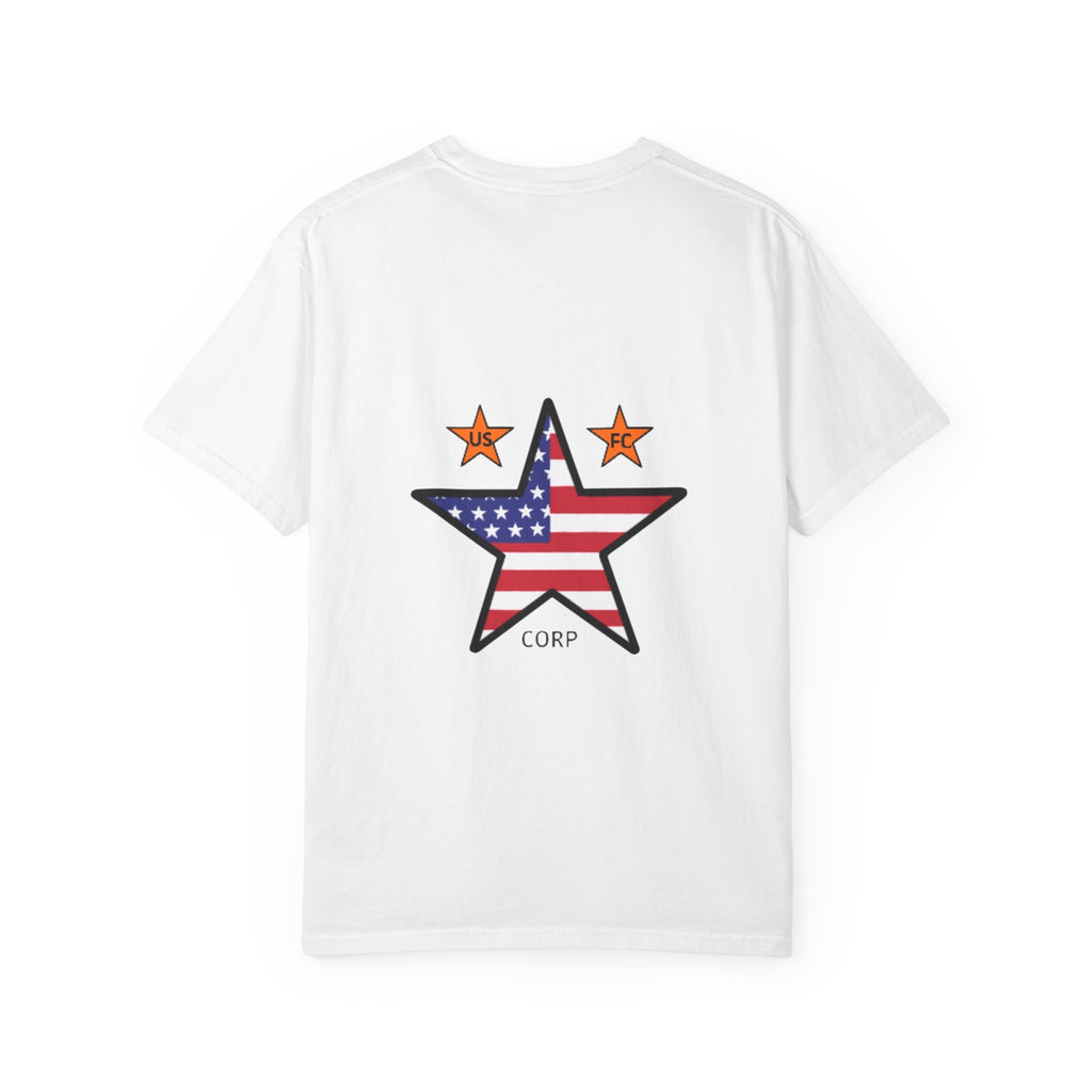 Patriotic Star T-Shirt — US FC-Corp American Flag Graphic Tee