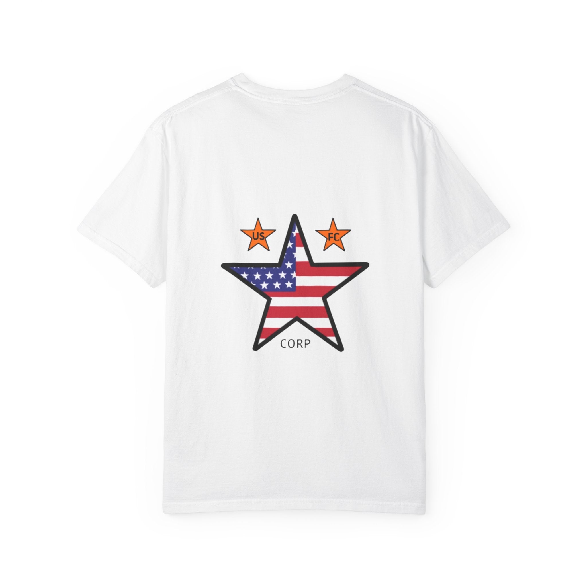 Patriotic Star T-Shirt — US FC-Corp American Flag Graphic Tee