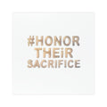 Car Magnet — “#Honor Their Sacrifice” Patriotic Remembrance Magnet