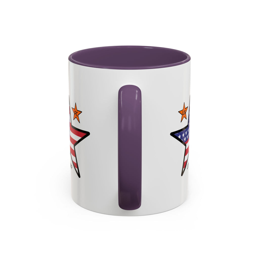 USFC-CORP LOGO Accent coffee mug | patriotic 11/15oz accent mug