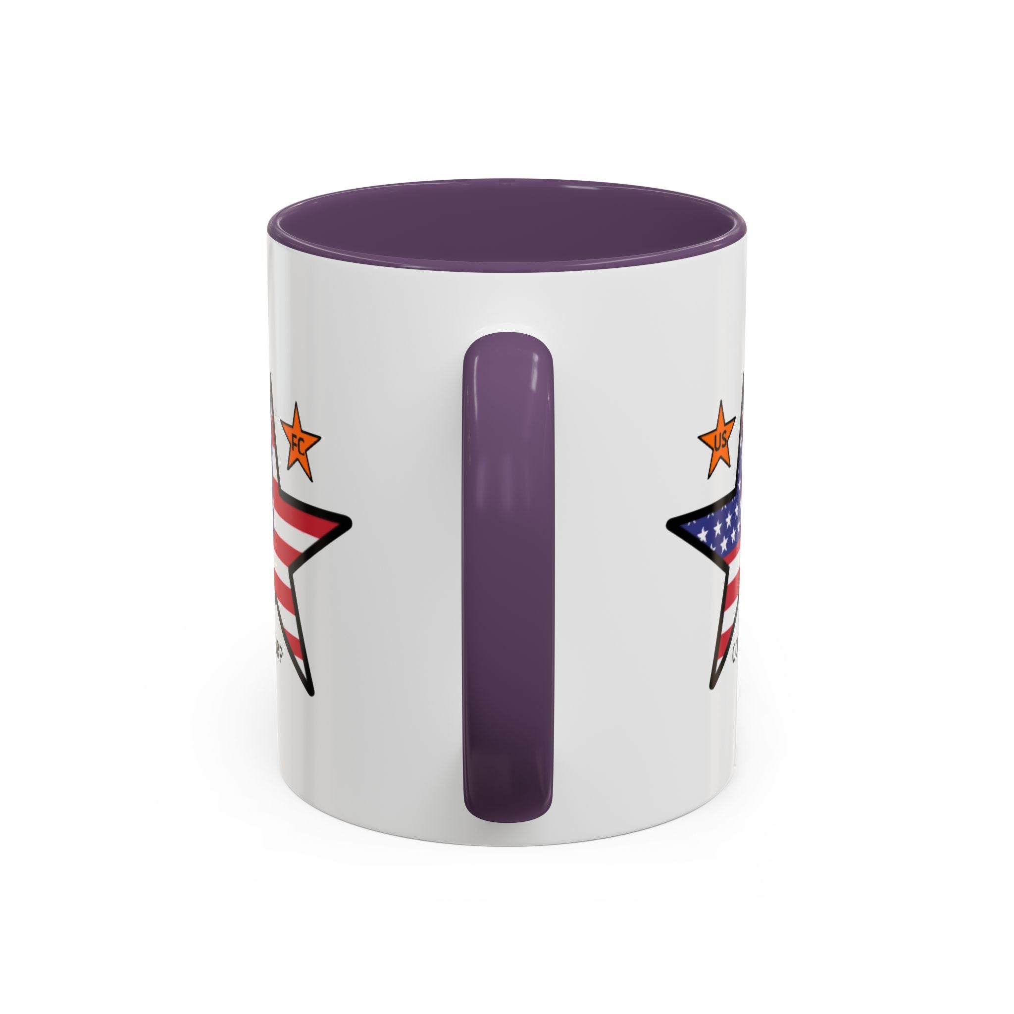 USFC-CORP LOGO Accent coffee mug | patriotic 11/15oz accent mug