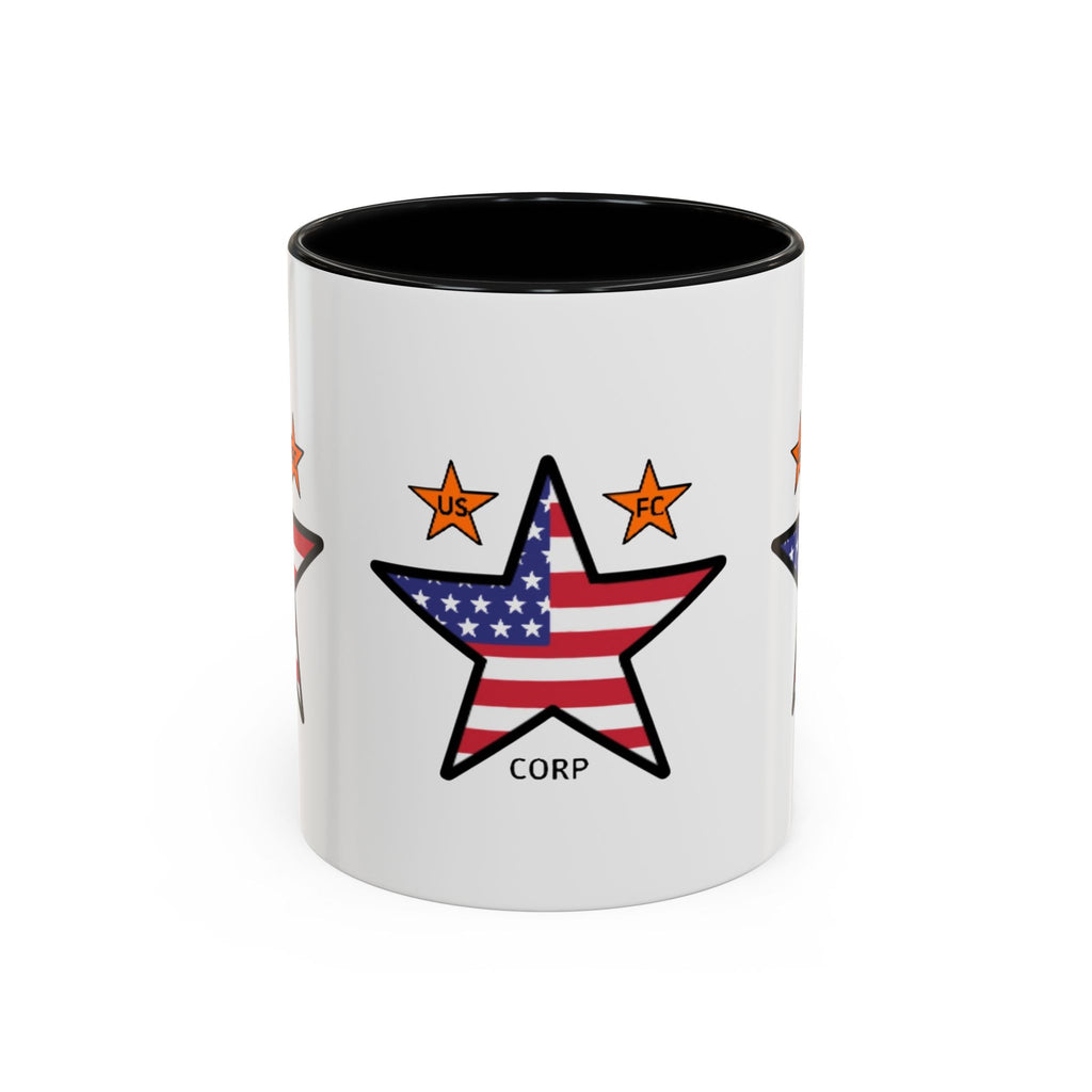 USFC-CORP LOGO Accent coffee mug | patriotic 11/15oz accent mug