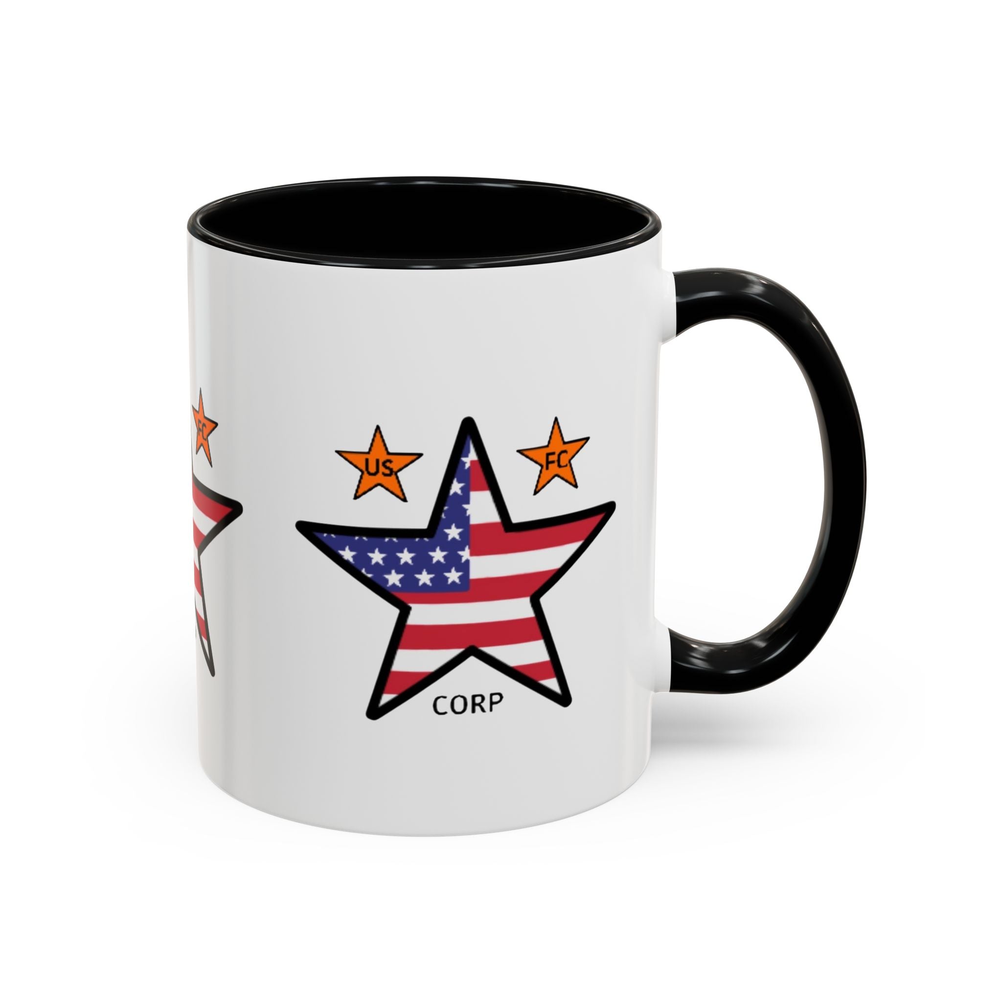 USFC-CORP LOGO Accent coffee mug | patriotic 11/15oz accent mug