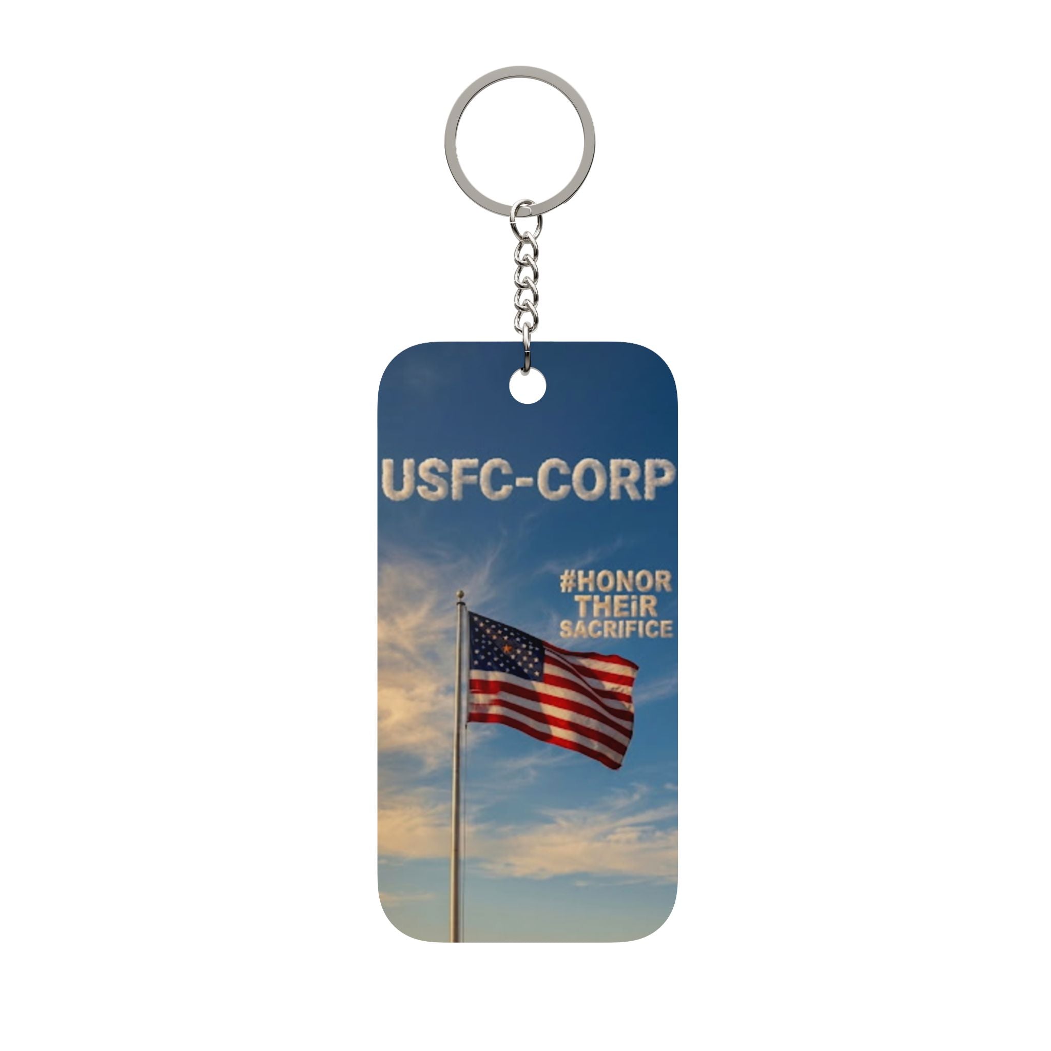 USFC-CORP HONOR THEIR SACRIFICE Keychain Charm