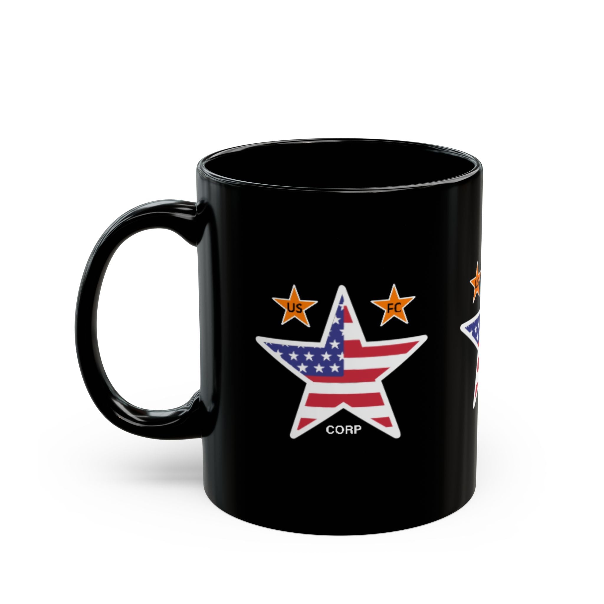 USFC-CORP ORIGINAL LOGO Mug | Patriotic Star Design Coffee Cup