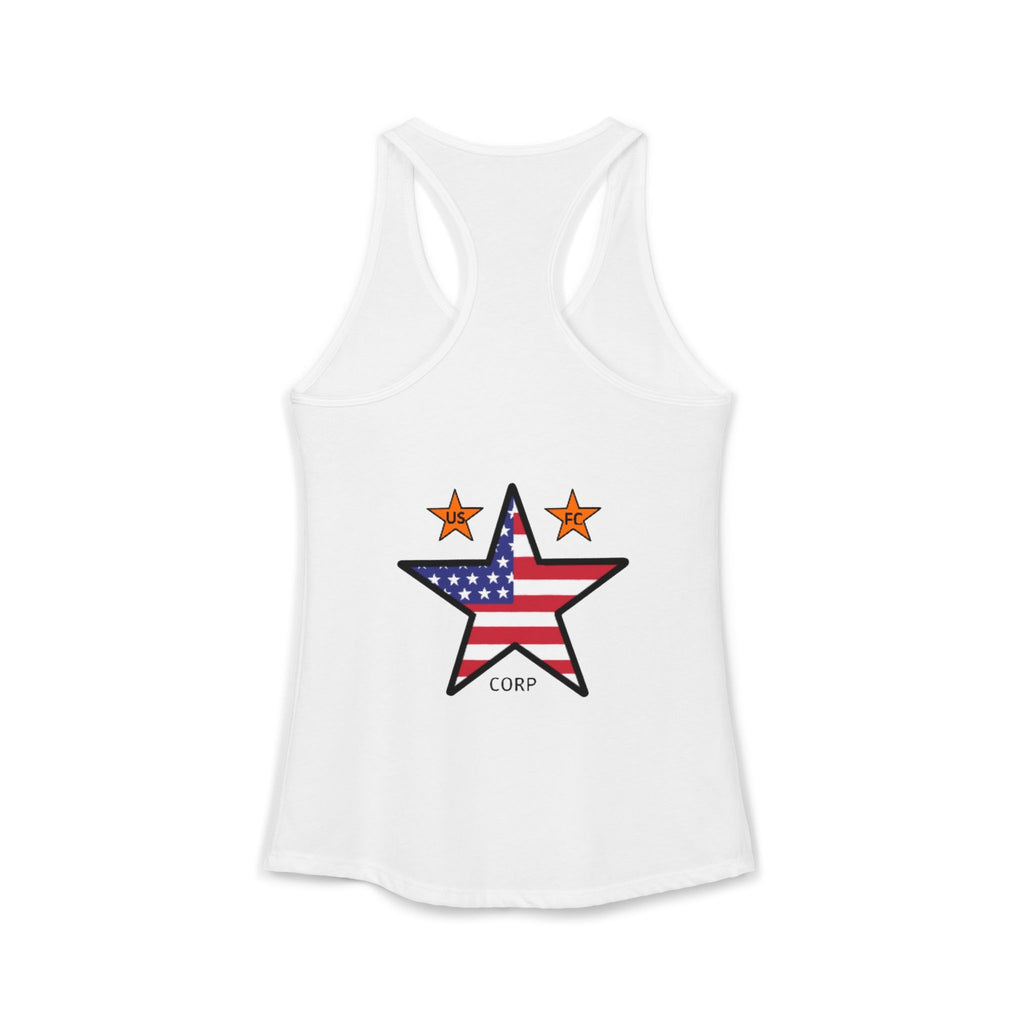 USFC-CORP ORIIGINAL LOGO Racerback Tank
