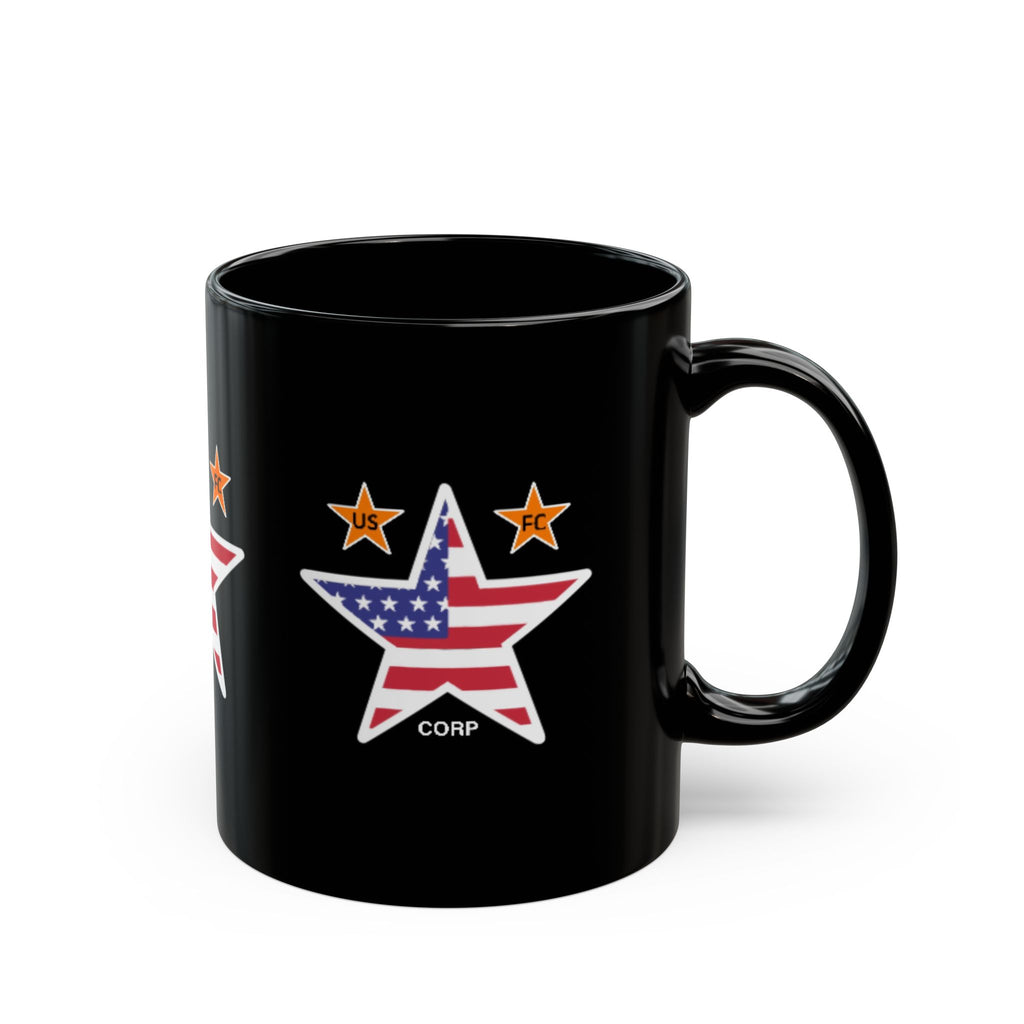 USFC-CORP ORIGINAL LOGO Mug | Patriotic Star Design Coffee Cup