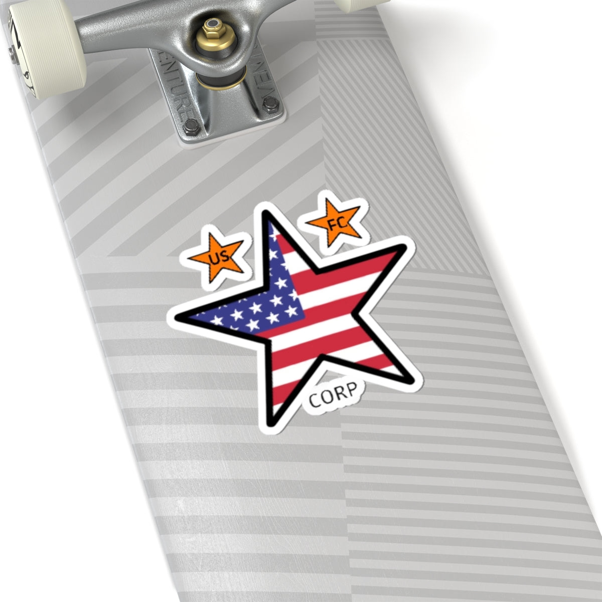 USFC-CORP LOGO Kiss-cut Stickers