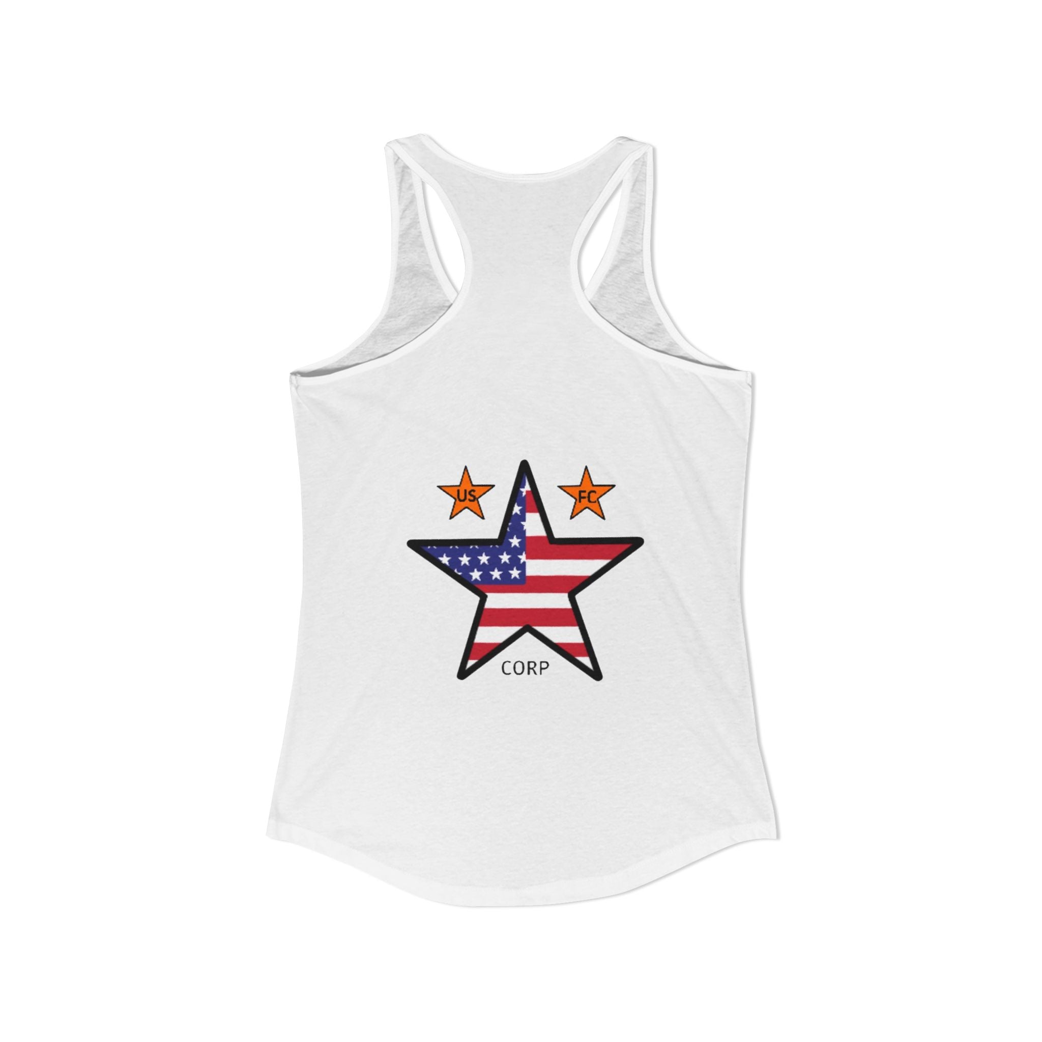 USFC-CORP ORIIGINAL LOGO Racerback Tank