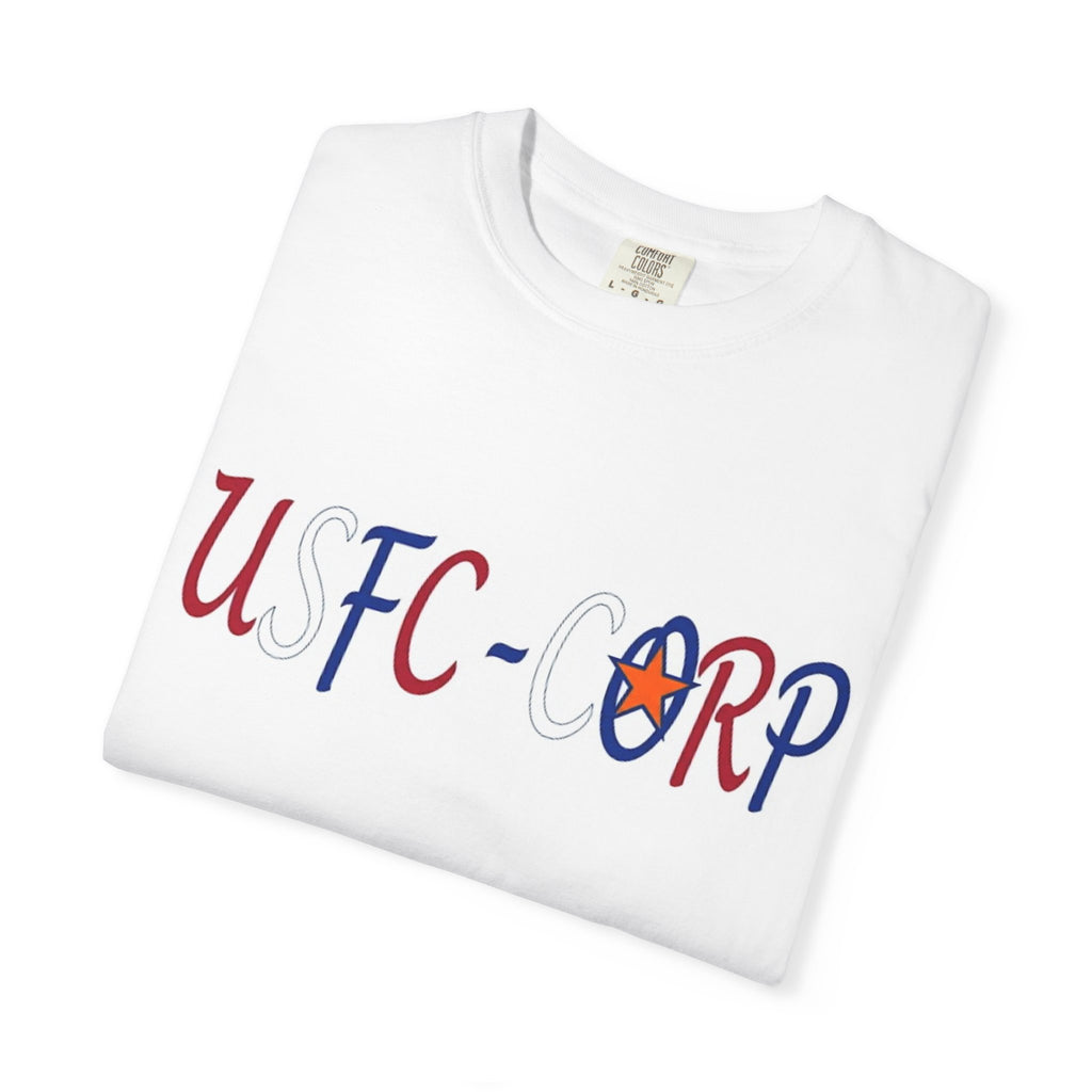 Patriotic Star T-Shirt — US FC-Corp American Flag Graphic Tee