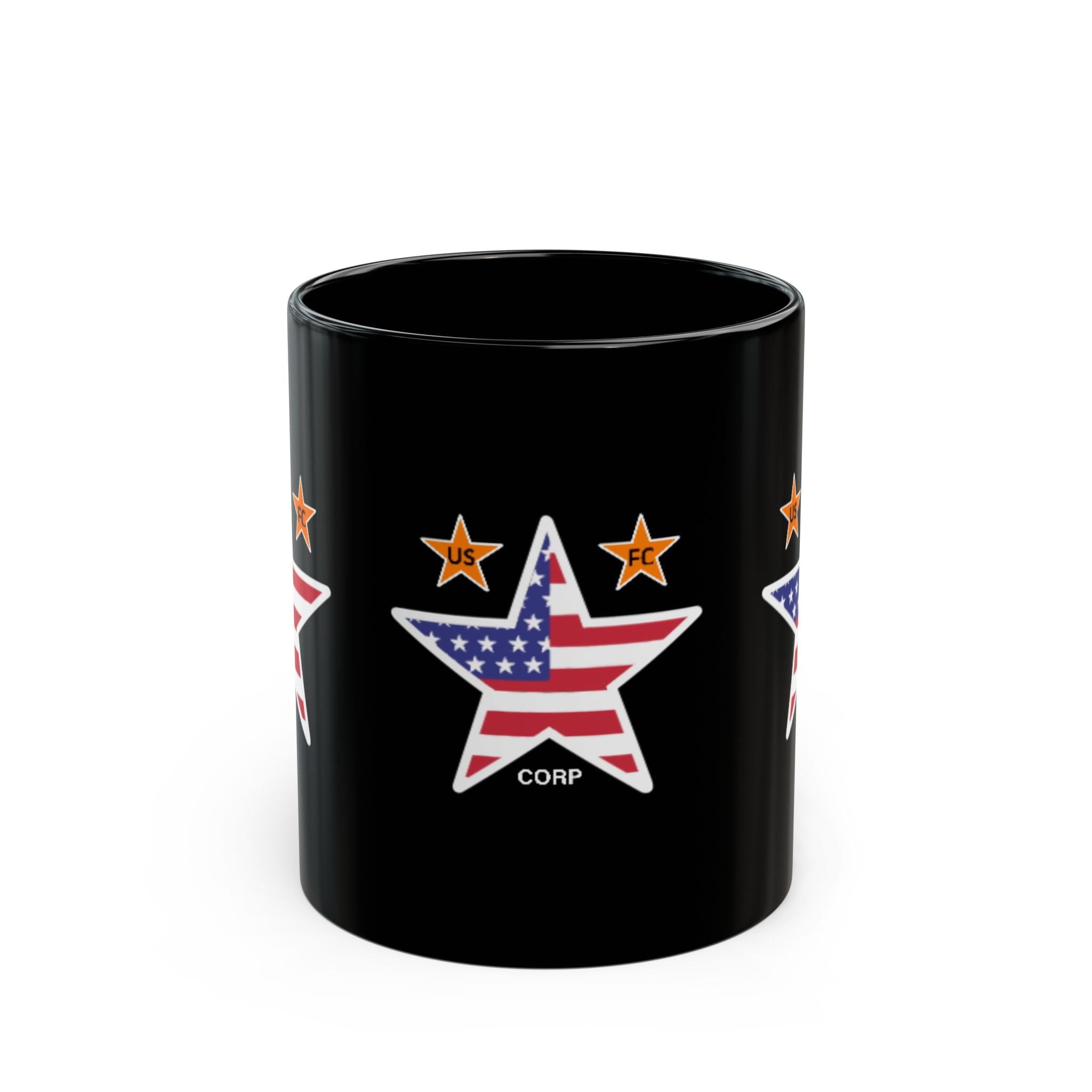 USFC-CORP ORIGINAL LOGO Mug | Patriotic Star Design Coffee Cup