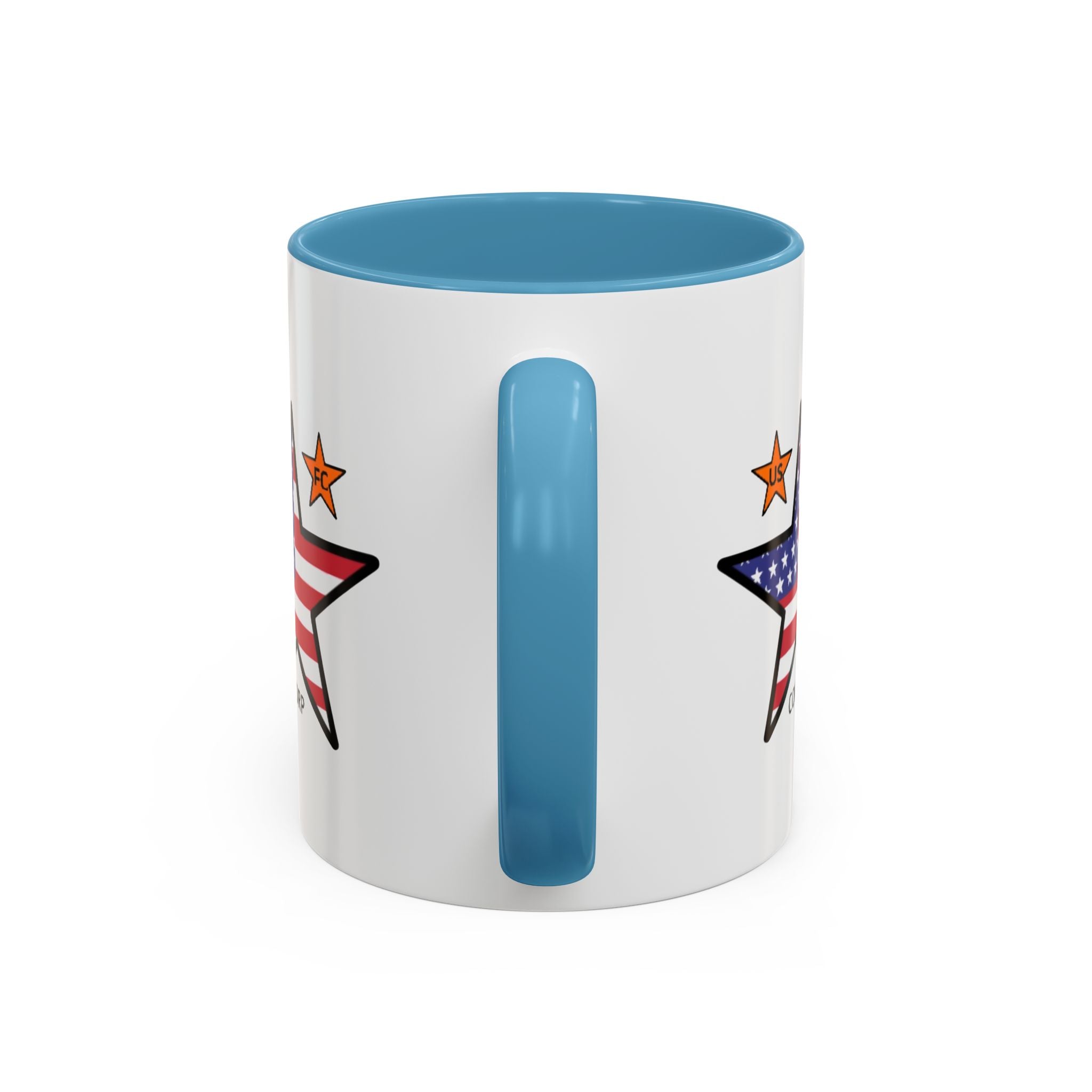 USFC-CORP LOGO Accent coffee mug | patriotic 11/15oz accent mug