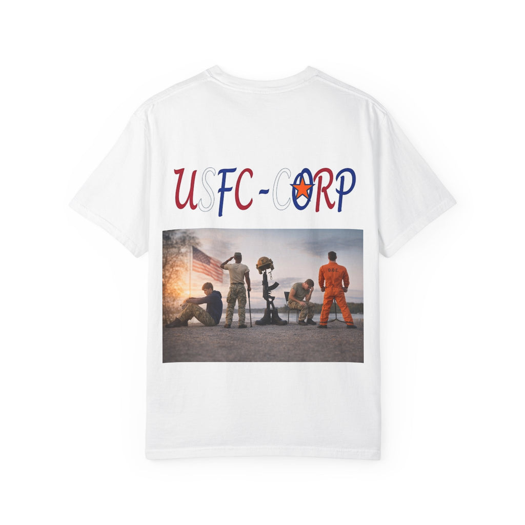 USFC-Corp Patriotic Military Graphic T-Shirt