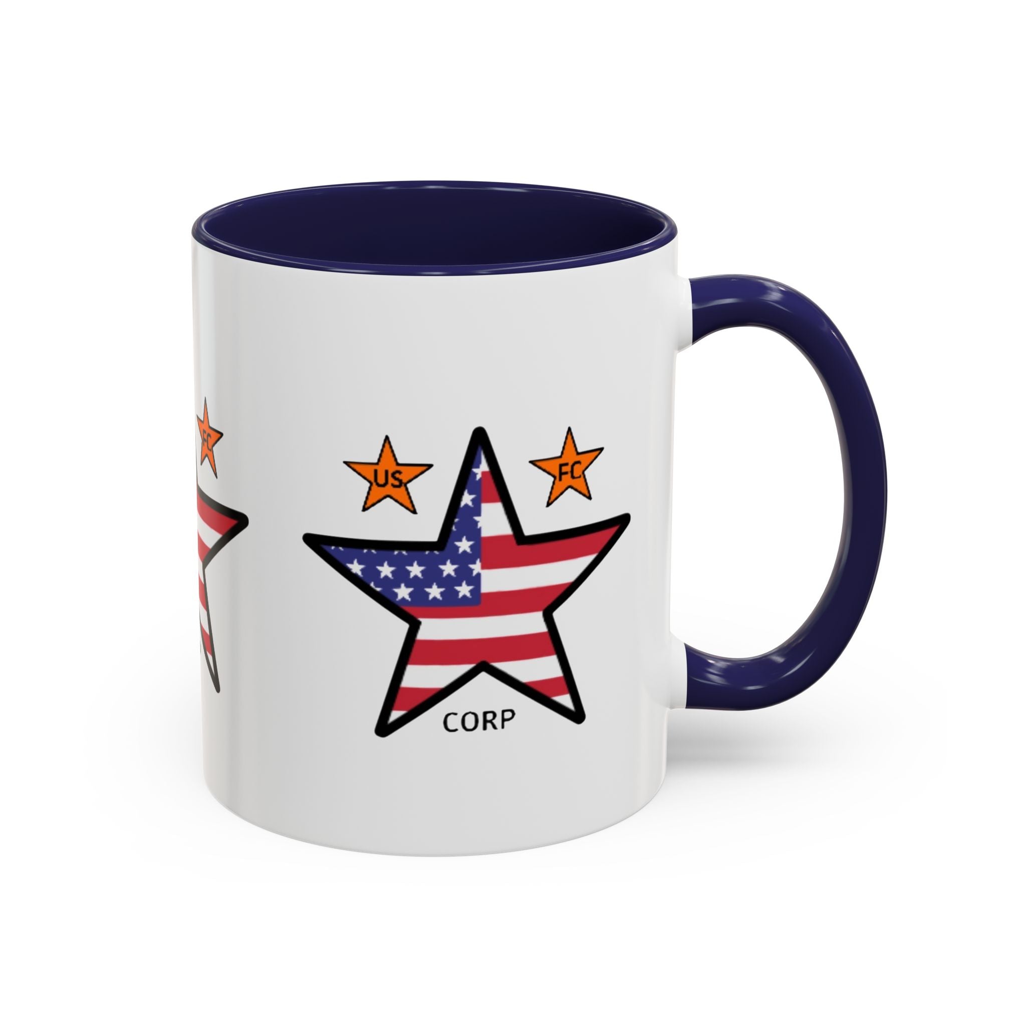USFC-CORP LOGO Accent coffee mug | patriotic 11/15oz accent mug