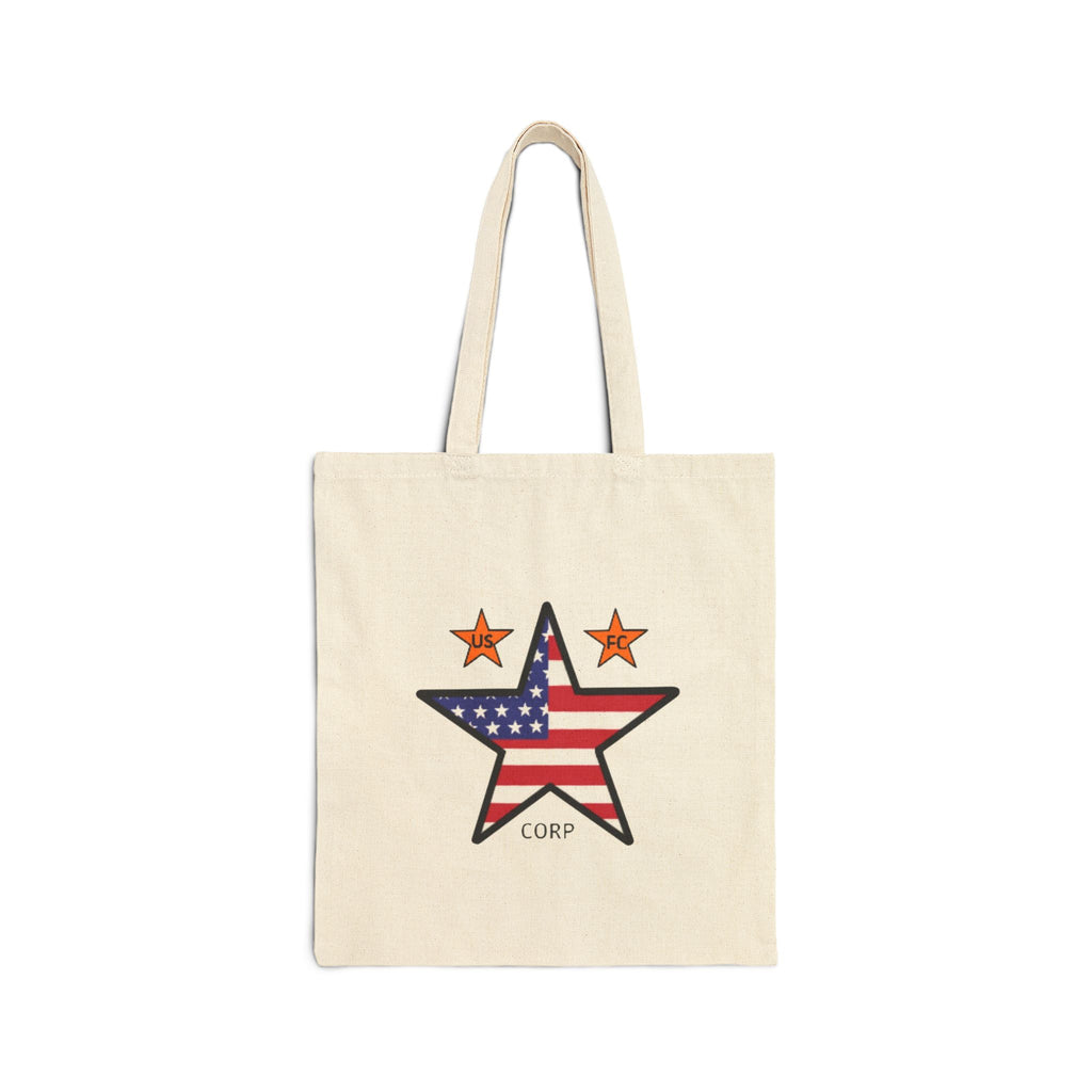 USFC-CORP LOGO Cotton Canvas Tote Bag