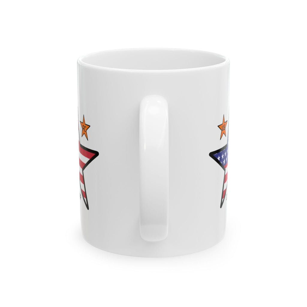 USFC-CORP LOGO Ceramic Mug | Patriotic Stars Ceramic Mug