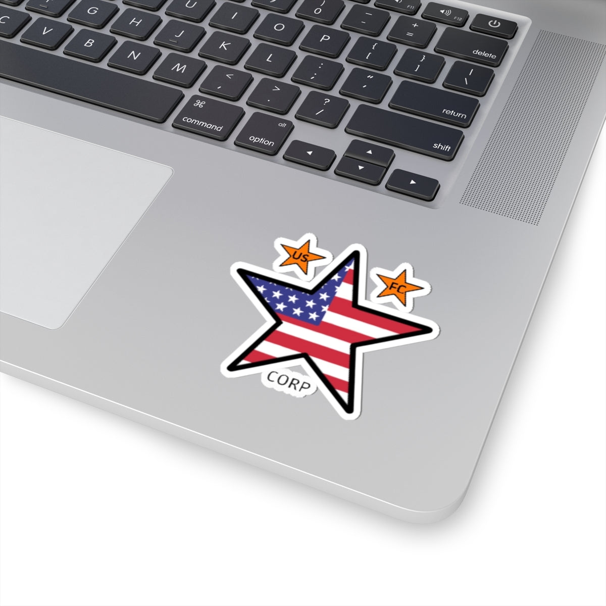 USFC-CORP LOGO Kiss-cut Stickers