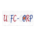USFC-CORP  Logo Beach Towel — Patriotic Red, White & Blue Pool & Beach Towel